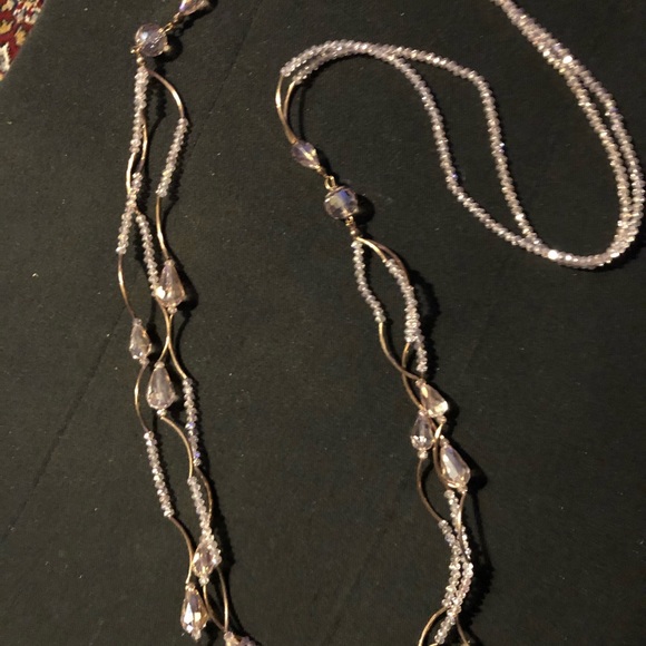 Long Necklace - Rose Gold Colour - Picture 2 of 3